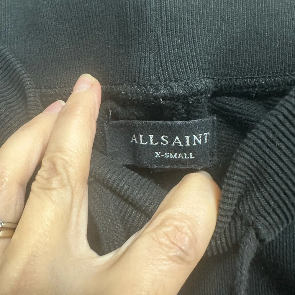 All Saints Men's Black Jogger Pants - Picture 6 of 7